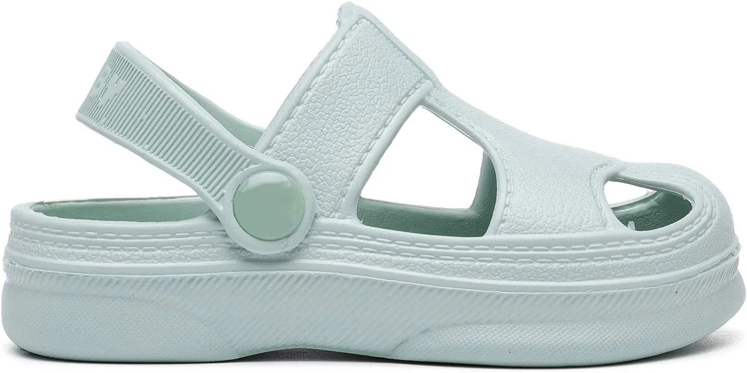 Baby Boys Girls Clogs Slippers Toddler Slip On Lightweight Sandals Shockproof Girls Summer Pool Beach Shoe