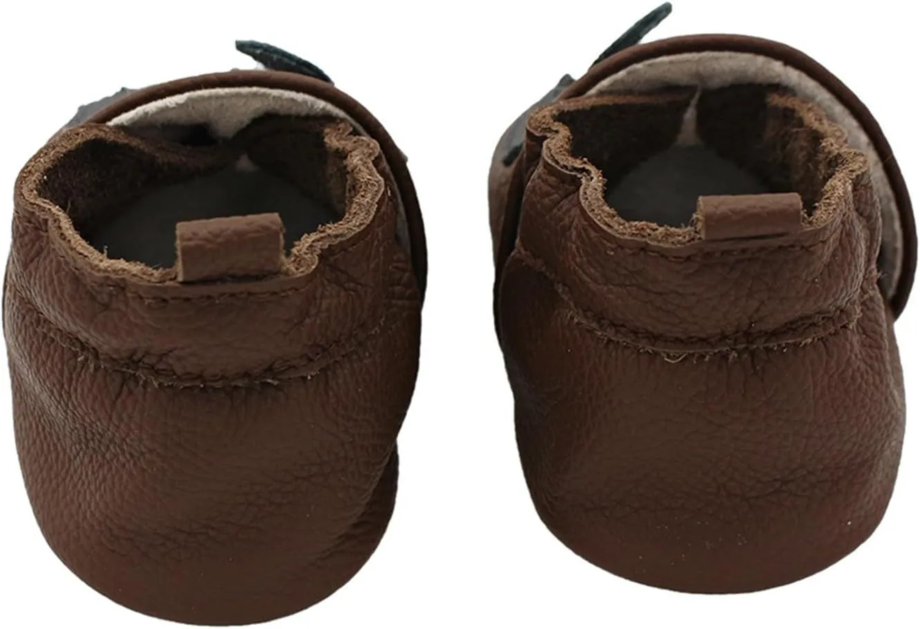 Baby Leather Shoes Soft Sole First Walking occasins Infants Toddler Boys Girls Slippers Slip-on Shoes Fall Baby Boy Clothes