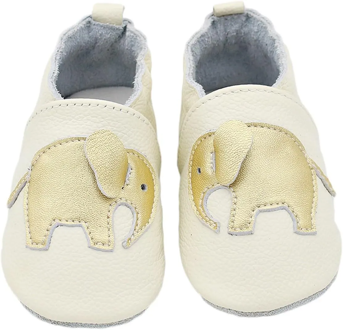 Baby Leather Shoes Soft Sole First Walking occasins Infants Toddler Boys Girls Slippers Slip-on Shoes Fall Baby Boy Clothes