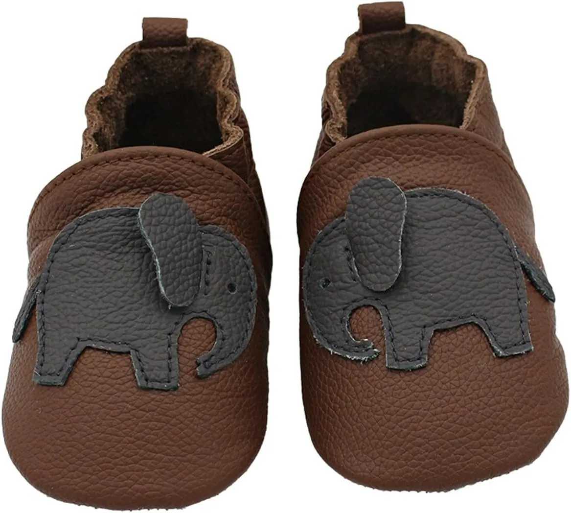Baby Leather Shoes Soft Sole First Walking occasins Infants Toddler Boys Girls Slippers Slip-on Shoes Fall Baby Boy Clothes