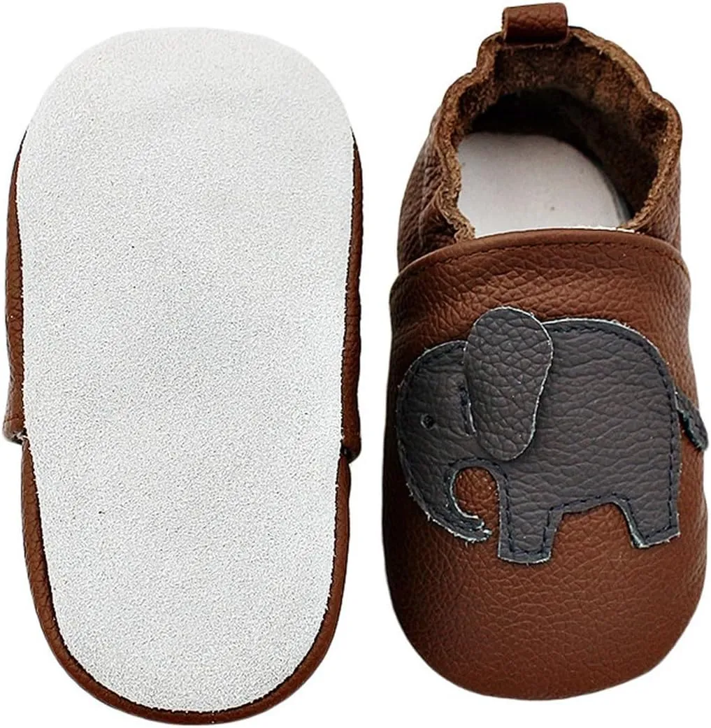 Baby Leather Shoes Soft Sole First Walking occasins Infants Toddler Boys Girls Slippers Slip-on Shoes Fall Baby Boy Clothes