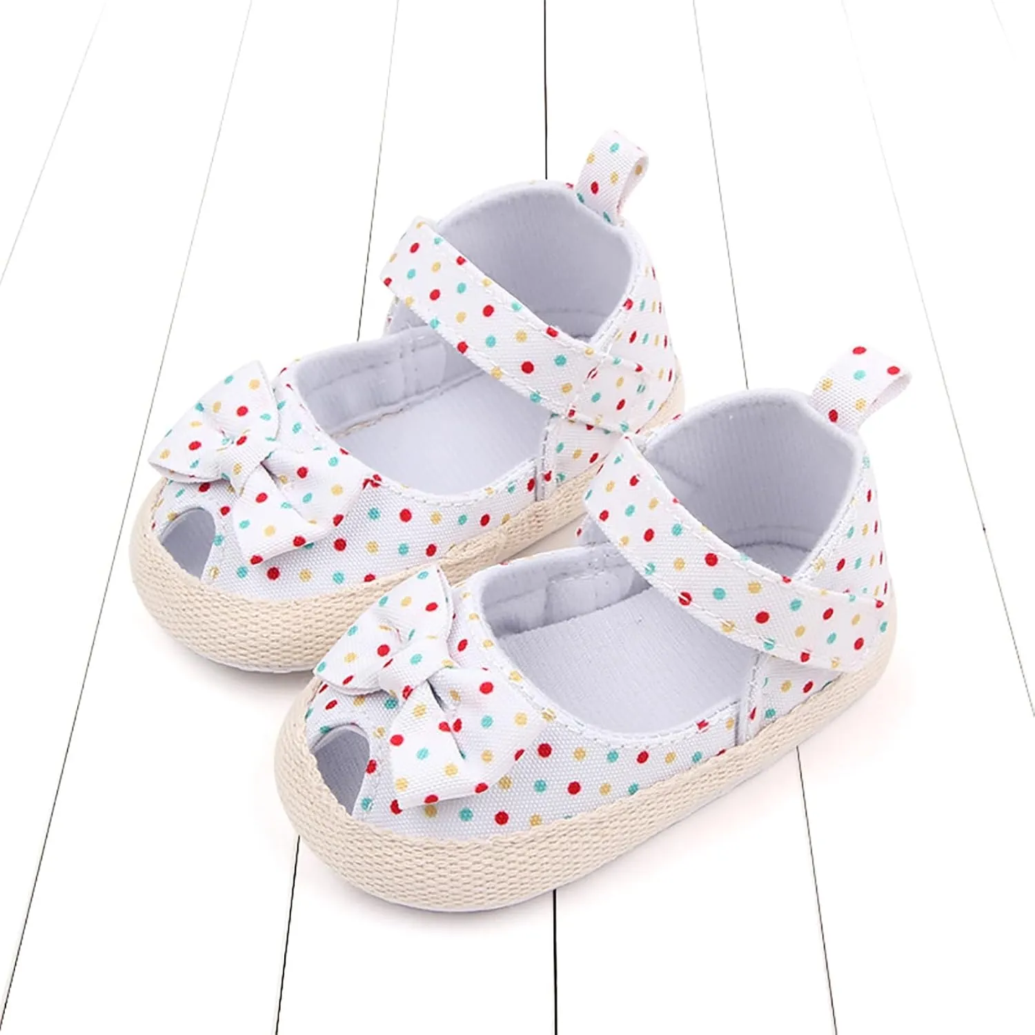 Baby Shoes Comfortable Soft Sole Toddler Shoes Breathable Fish Mouth Comfortable Baby Toddler Sandals Girl Sandals 6-9 Months