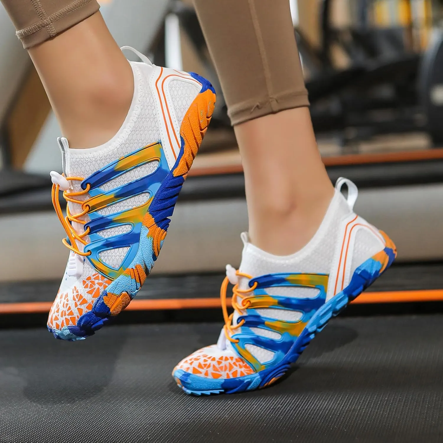 Barefoot Shoes for Women Hiking Footwear Healthy & Non-Slip Barefoot Shoe Wide Toe Box, Zero Drop, Water Resistant, Lightweight Breathable Grounded Footwear for Walking Running Hiking Workout Sneakers