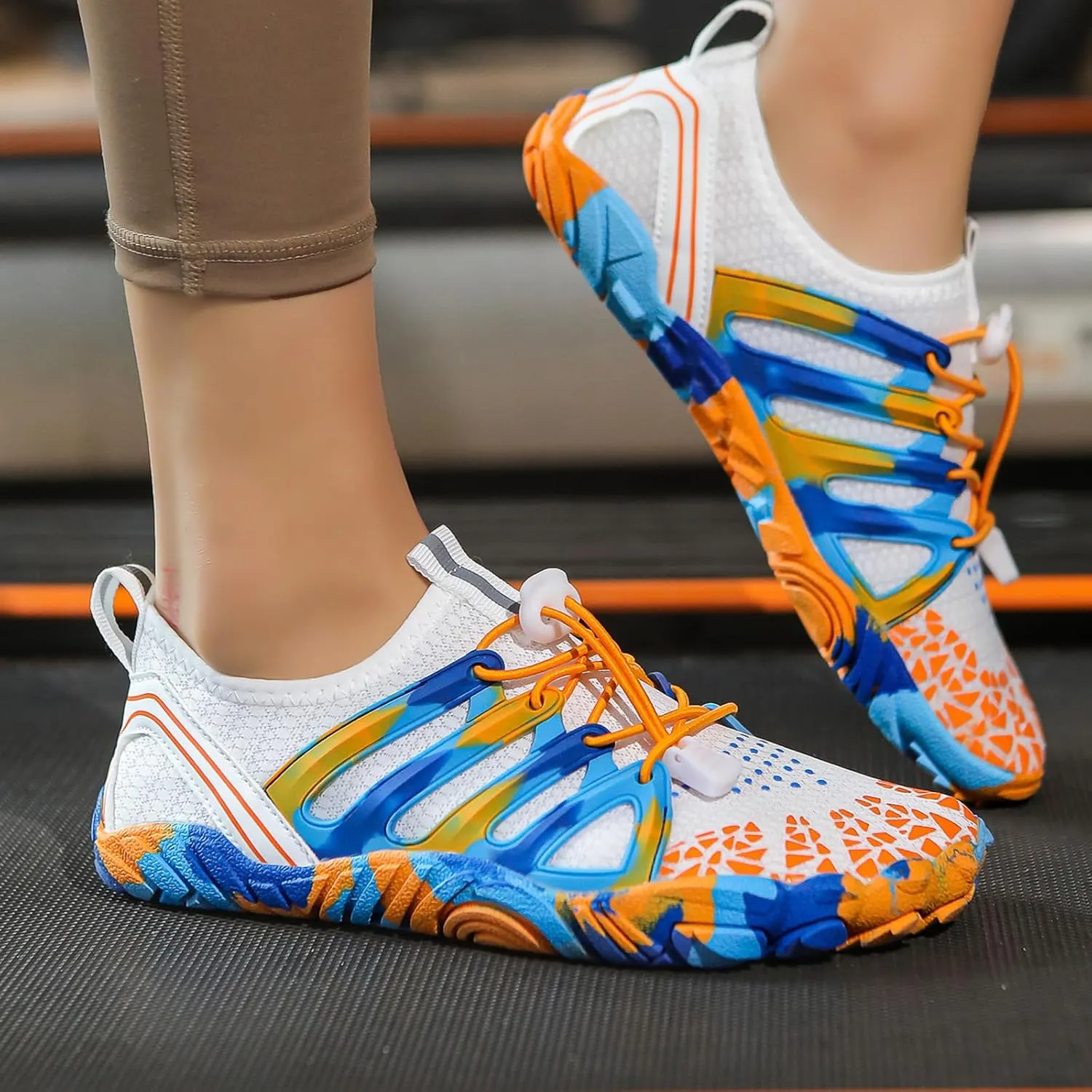 Barefoot Shoes for Women Hiking Footwear Healthy & Non-Slip Barefoot Shoe Wide Toe Box, Zero Drop, Water Resistant, Lightweight Breathable Grounded Footwear for Walking Running Hiking Workout Sneakers