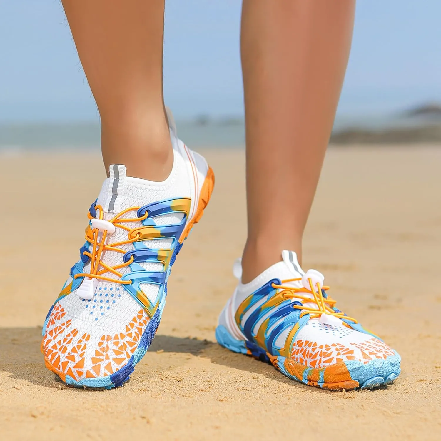 Barefoot Shoes for Women Hiking Footwear Healthy & Non-Slip Barefoot Shoe Wide Toe Box, Zero Drop, Water Resistant, Lightweight Breathable Grounded Footwear for Walking Running Hiking Workout Sneakers