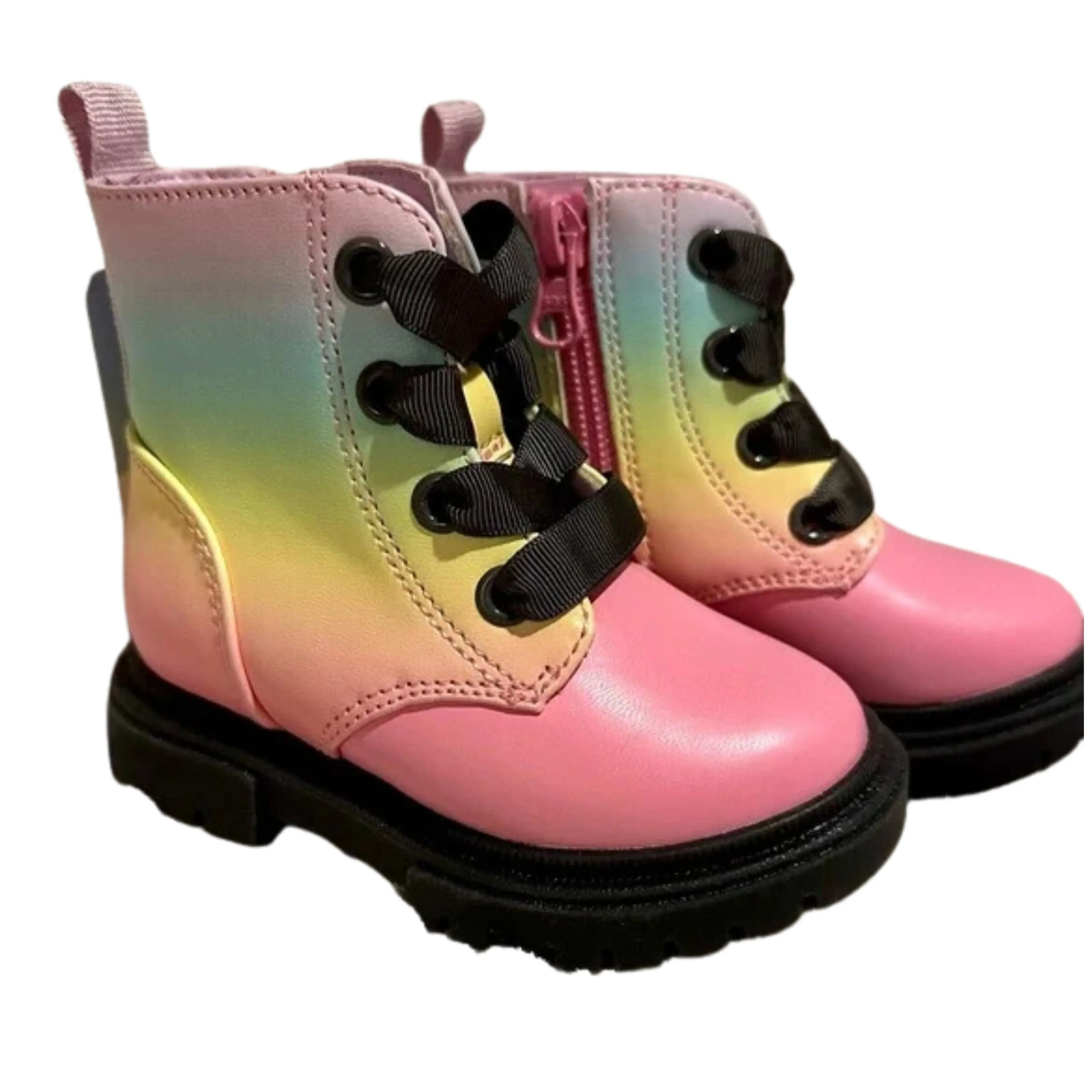 CAT & JACK - Rainbow Combat Boots