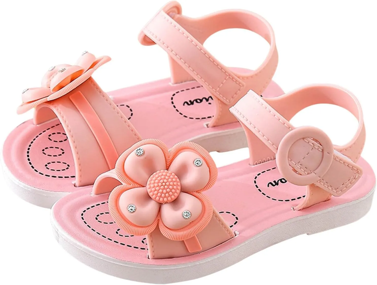 Children Shoes Comfortable Soft SSole Sandals Fashionable Flower Beach Sandals Shoes Toddler Slippers Size Kids Slippers