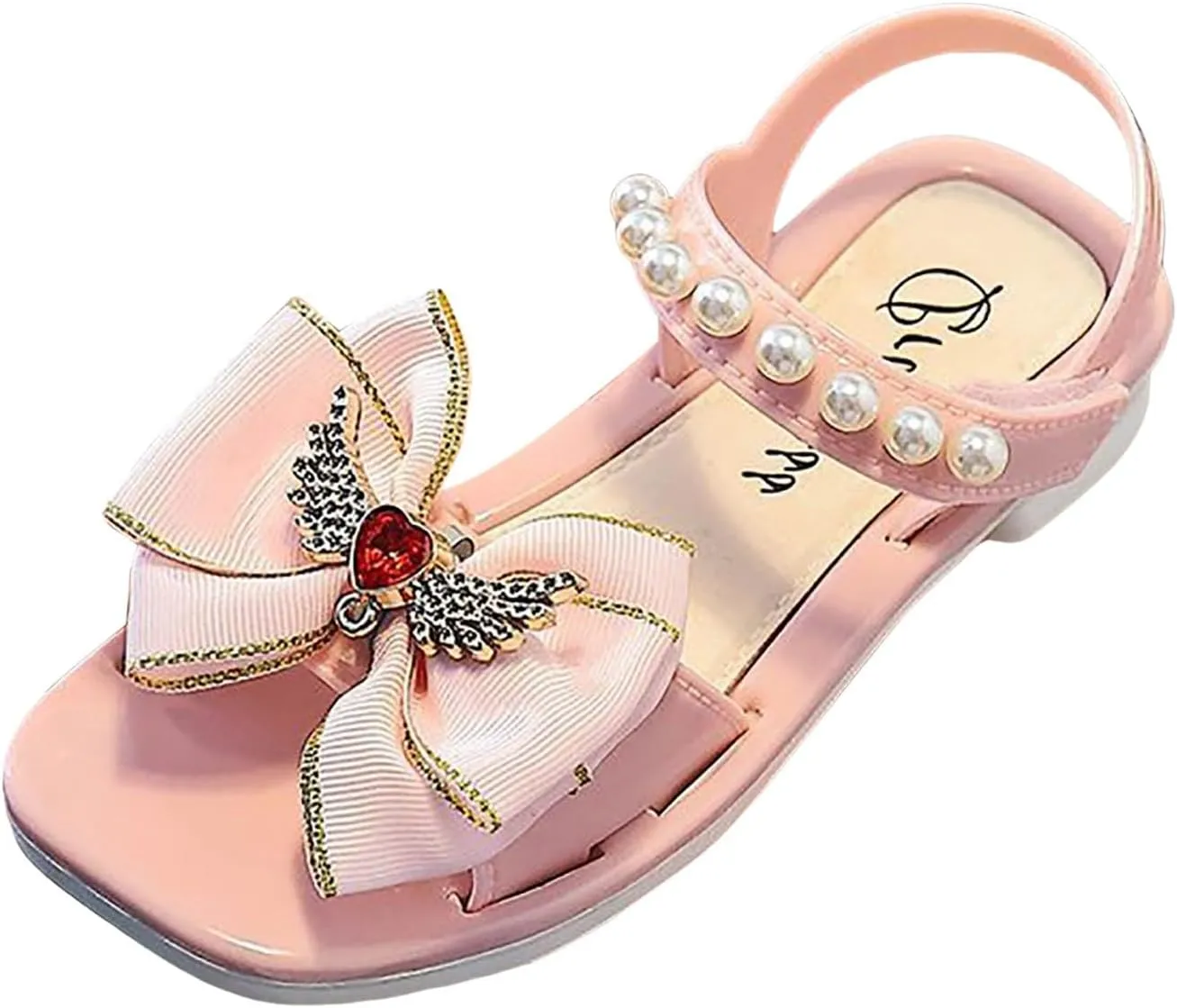Children Shoes Fashion Flower Thick Soled Sandals Soft Sole Comfortable Sandals Girls Dress Girls Dress