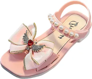 Children Shoes Fashion Flower Thick Soled Sandals Soft Sole Comfortable Sandals Girls Dress Girls Dress