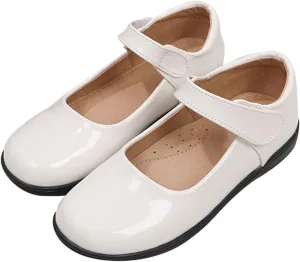 Children's Girl Mary Jane Leather Shoes Princess Classic Wedding Birthday Pary Dress Low Heel Platform Flat