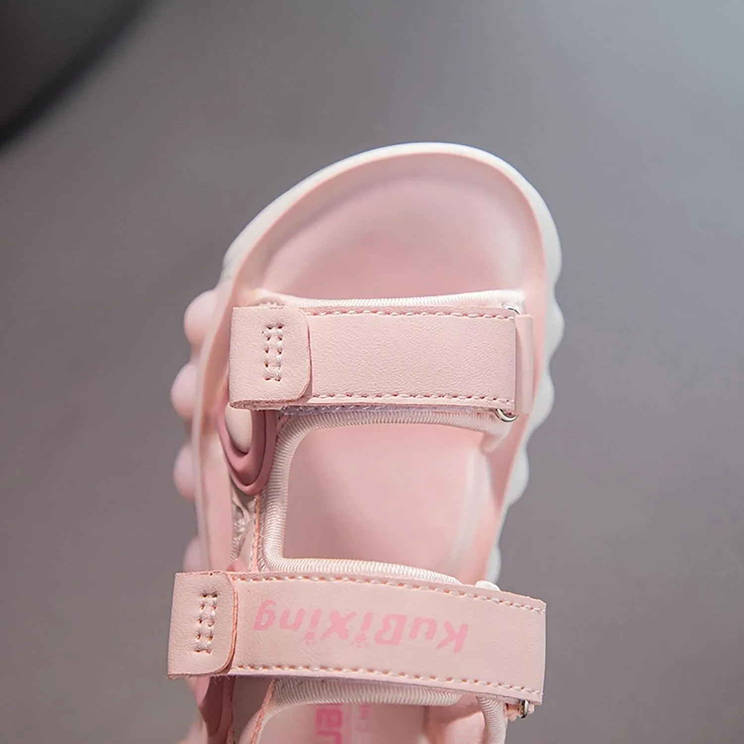 Comfortable Slip-On Kids Sandals Girls Sandals Comfortable Soft Sole Open Toe Fashionable Thick Sole Beach Outdoor Walking Beach Shower Shoes for Boys Girls