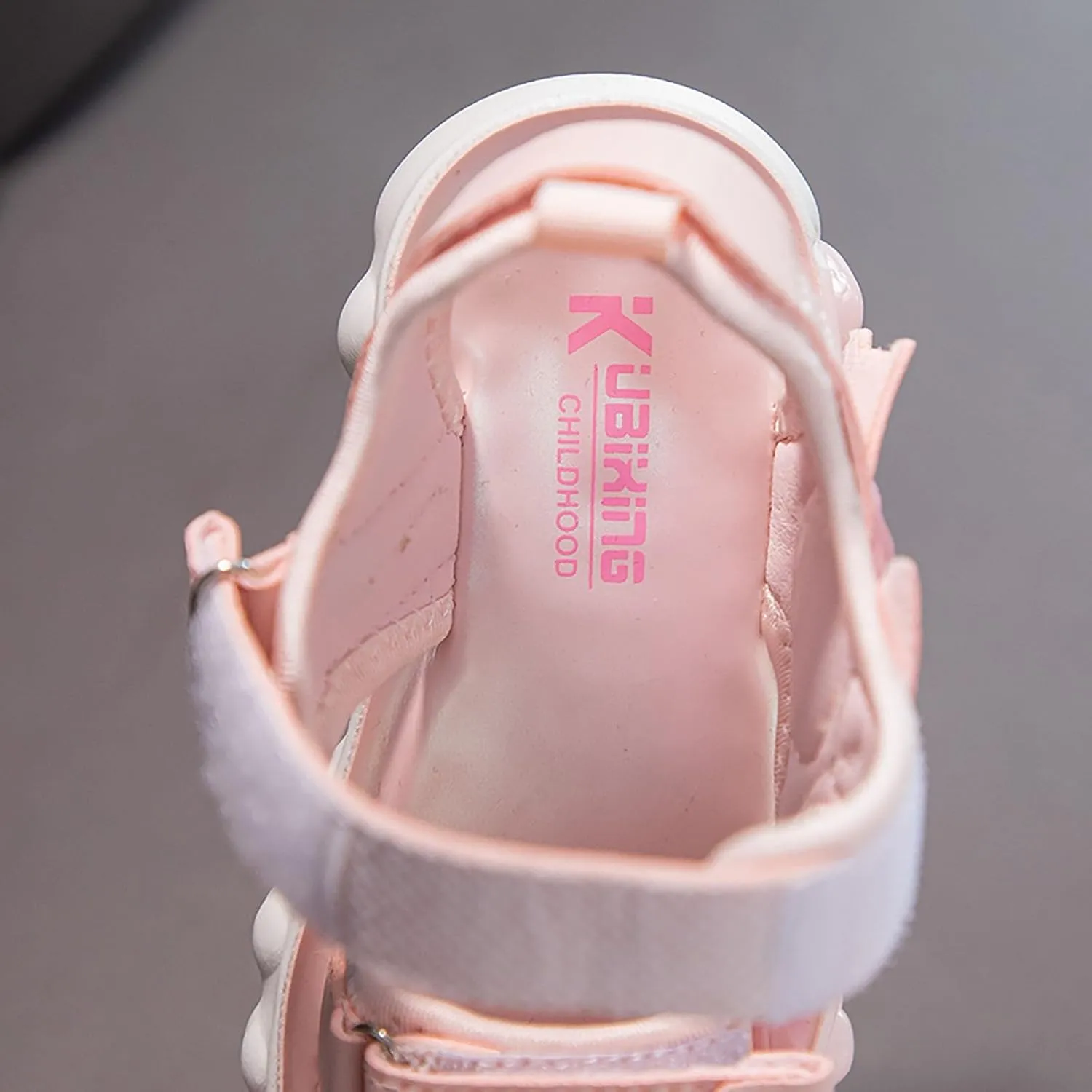 Comfortable Slip-On Kids Sandals Girls Sandals Comfortable Soft Sole Open Toe Fashionable Thick Sole Beach Outdoor Walking Beach Shower Shoes for Boys Girls