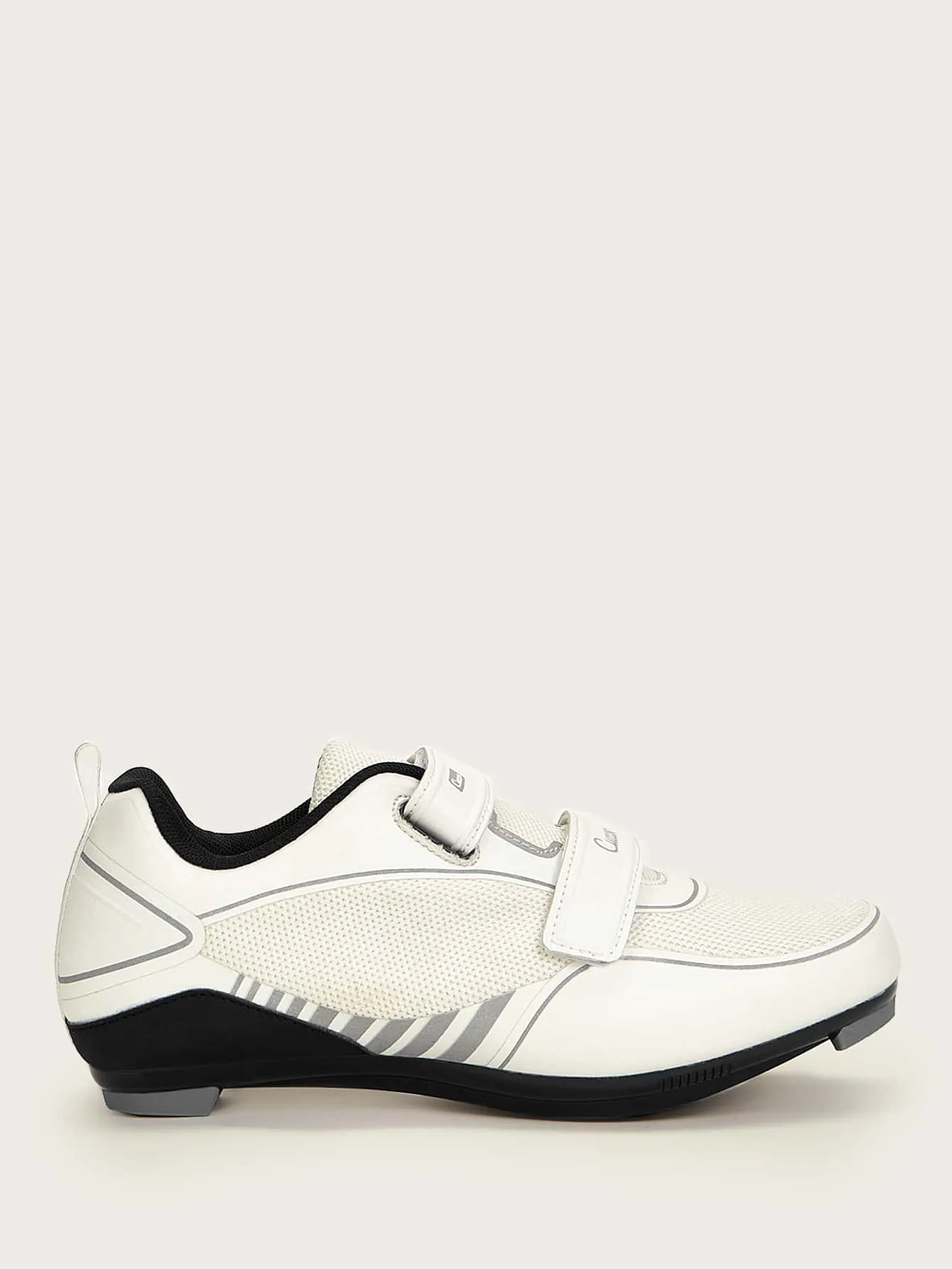 Contrast Binding Hook-and-loop Fastener Strap Sneakers