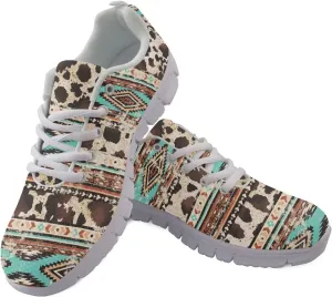 Doojoayie Trendy Womens Athletic Shoes Wide Width Running Shoes for Young Adult