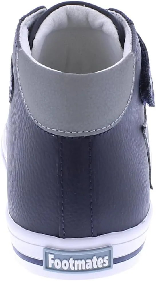 FOOTMATES Baby-Boy's Riley-Leather (Infant/Toddler/Little Kid) Sneaker
