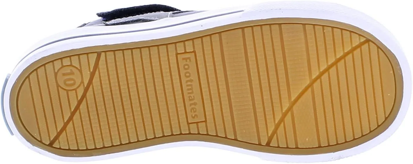 FOOTMATES Baby-Boy's Riley-Leather (Infant/Toddler/Little Kid) Sneaker