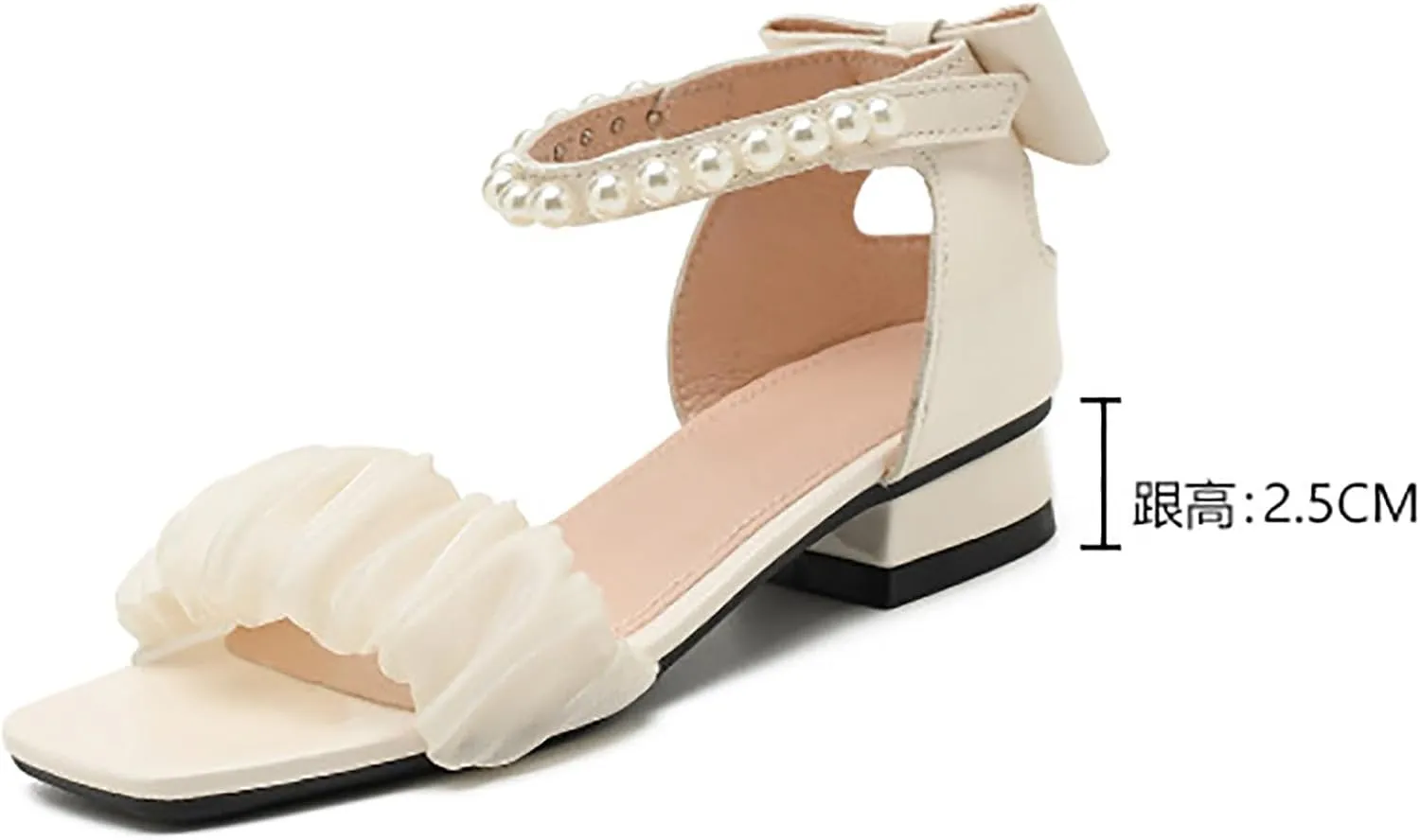Girls Sandals Party Shoes Girls Sandals Cowhide Sole Comfortable Non Slip Beach Shoes Fairy