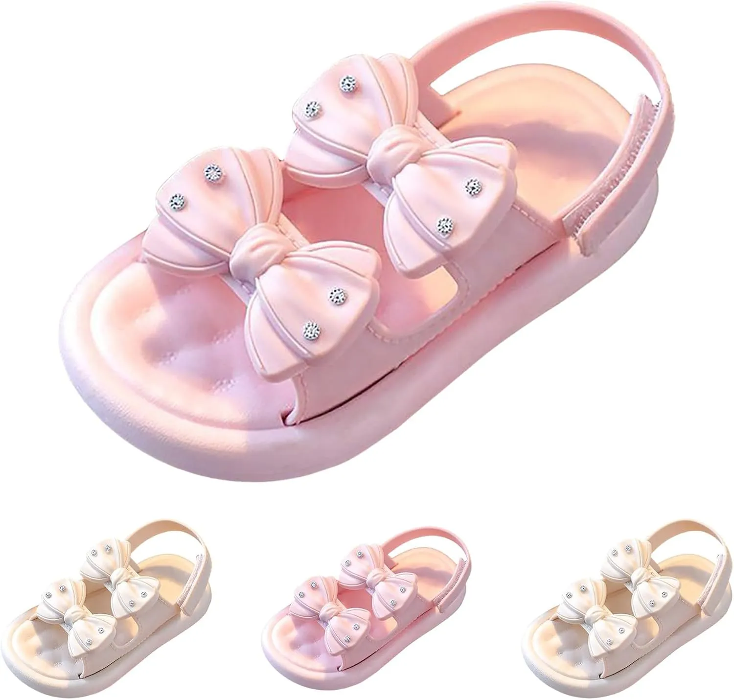 Girls Sandals Party Shoes Girls Shoes Comfortable Thick Soled Open Toed Sandals Fashionable Beach