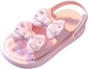 Girls Sandals Party Shoes Girls Shoes Comfortable Thick Soled Open Toed Sandals Fashionable Beach