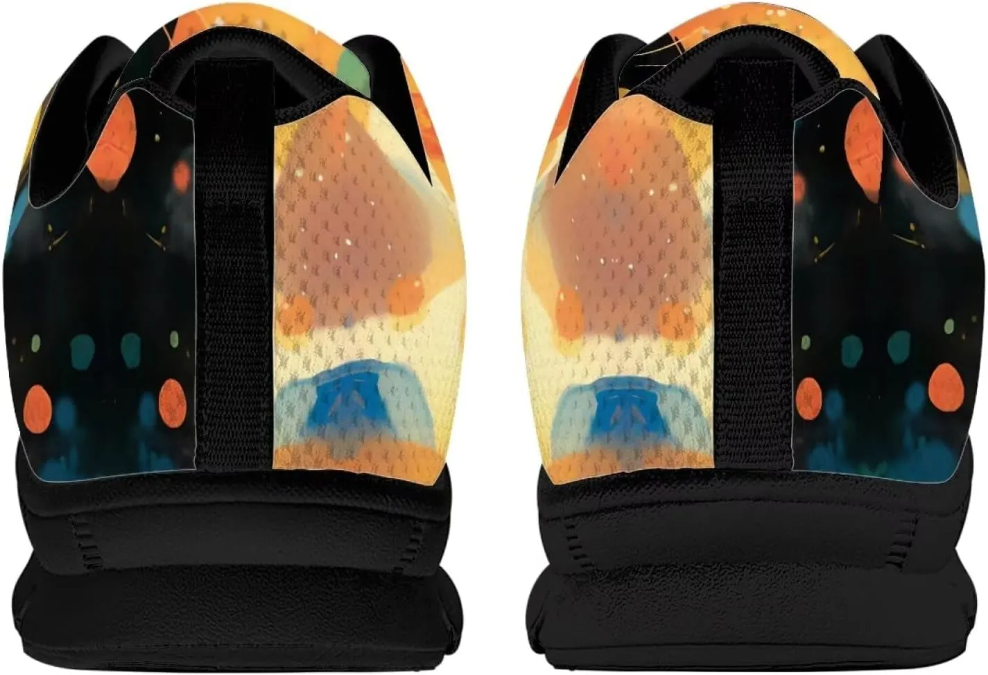 GOSTONG Womens Running Shoes Breathable Mesh Sneakers Non Slip Rubber Sole Lace up Outdoor Athletic Shoes Sole Black US 5-12