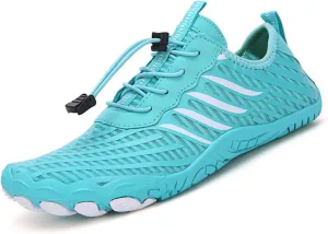 Grounded Footwear for Women Barefoot Shoes Wide Toe Box Casual Walking Shoes Non Slip Footwear for Running, Swimming, Athletic Zero Drop Barefoot Shoe Lightweight Breathable Sneakers Quick Dry