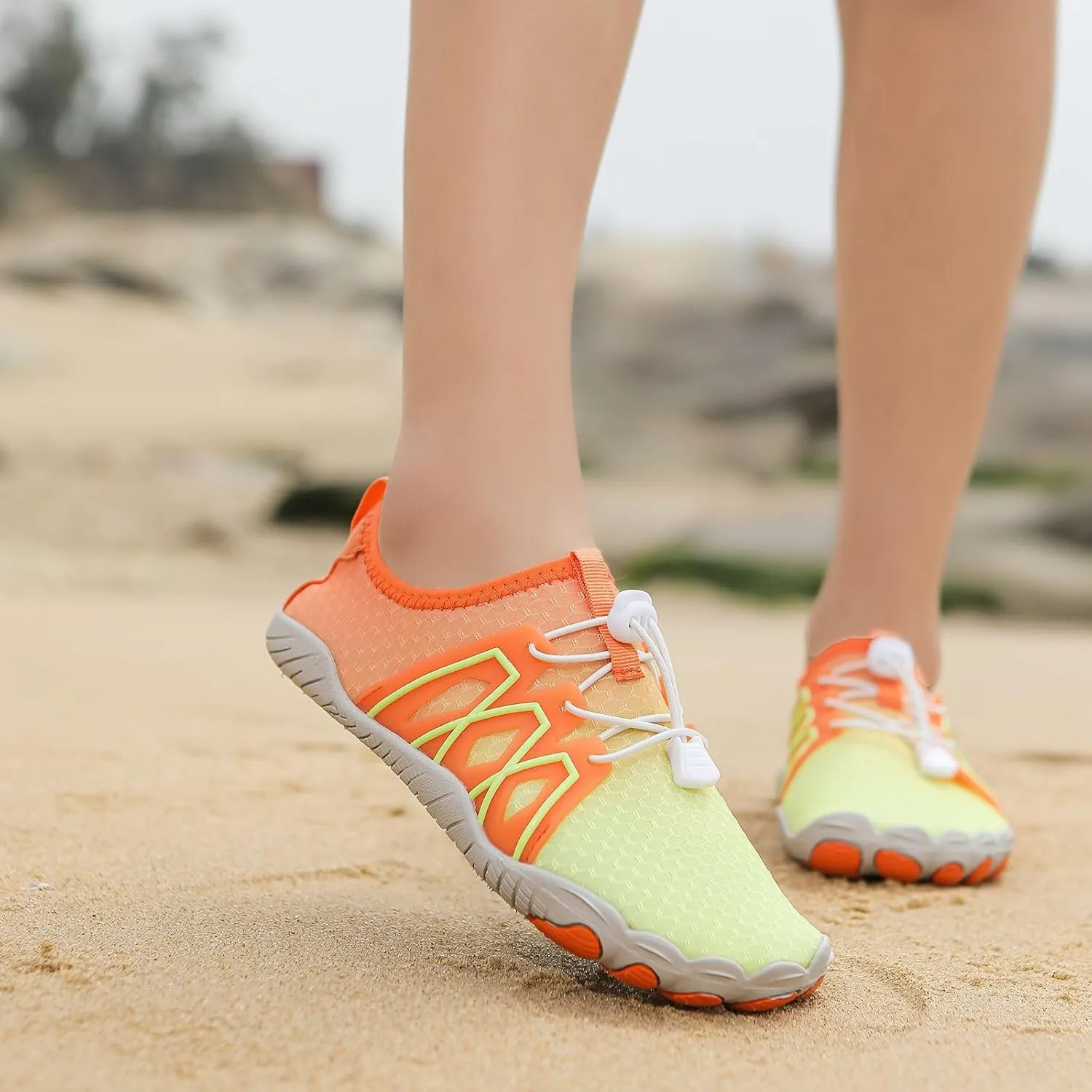 Hike Barefoot Waterproof Trail Running Anti Slip Breathable Quick Dry Lightweight Barefoot Water Shoes Beach Swim Rock Climbing Pool Hiking Walking Boating Fishing Diving Surfing Shoes