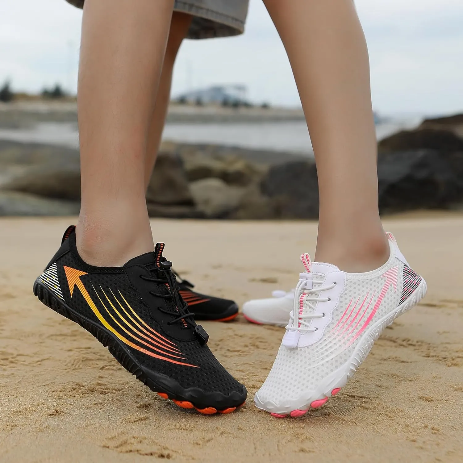 Hike Waterproof Footwear Barefoot Shoes, Women Men Water Shoes Quick Dry Water Non-Slip Healthy Breathable Shoes