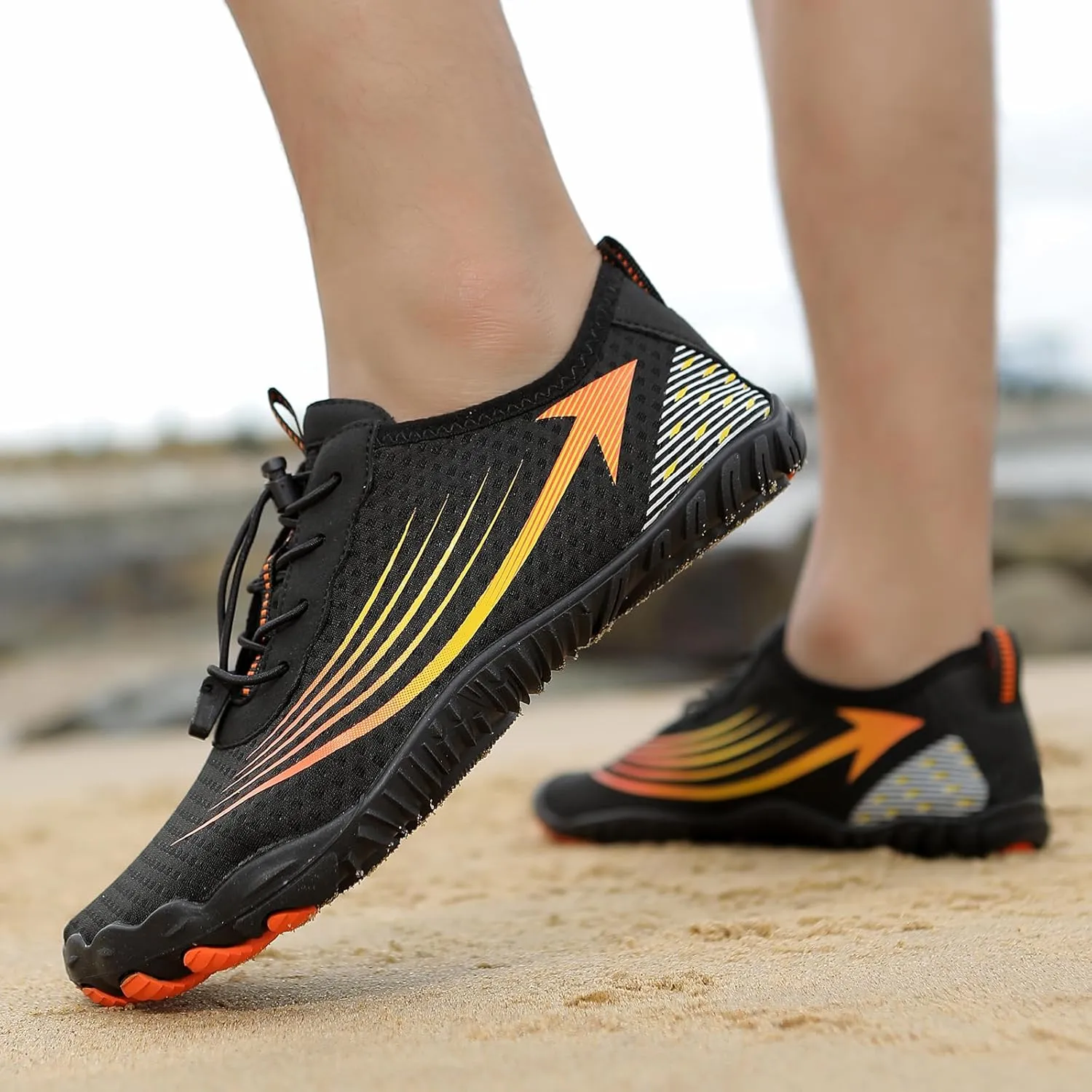Hike Waterproof Footwear Barefoot Shoes, Women Men Water Shoes Quick Dry Water Non-Slip Healthy Breathable Shoes