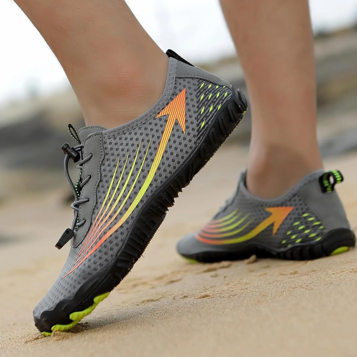 Hike Waterproof Footwear Barefoot Shoes, Women Men Water Shoes Quick Dry Water Non-Slip Healthy Breathable Shoes