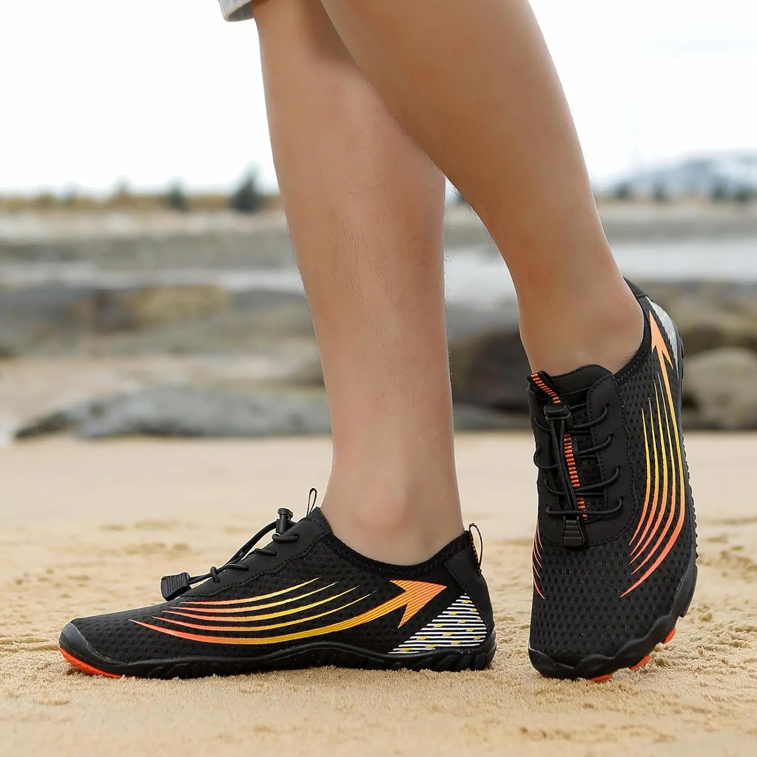 Hike Waterproof Footwear Barefoot Shoes, Women Men Water Shoes Quick Dry Water Non-Slip Healthy Breathable Shoes