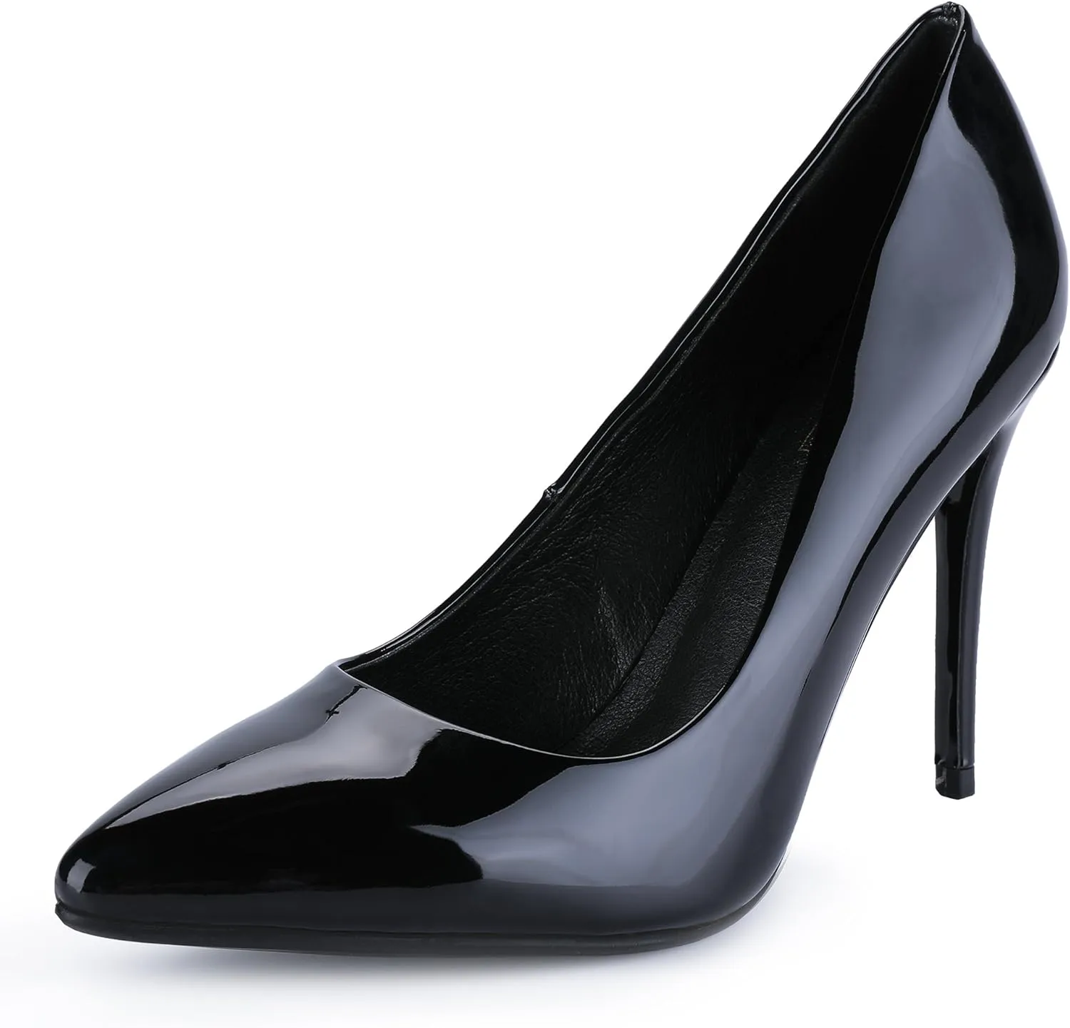 IDIFU Women's IN4 Classic Pointed Toe High Heels Pumps Wedding Dress Office Shoes