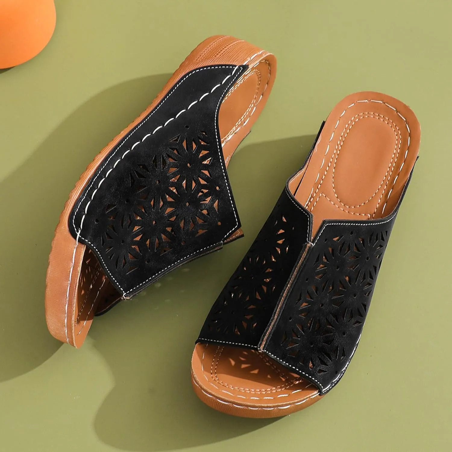 Lightweight Pillow Slippers for Women Beach Non Slip Slides Sandals Party Dress Sandals Arch Support Sandals