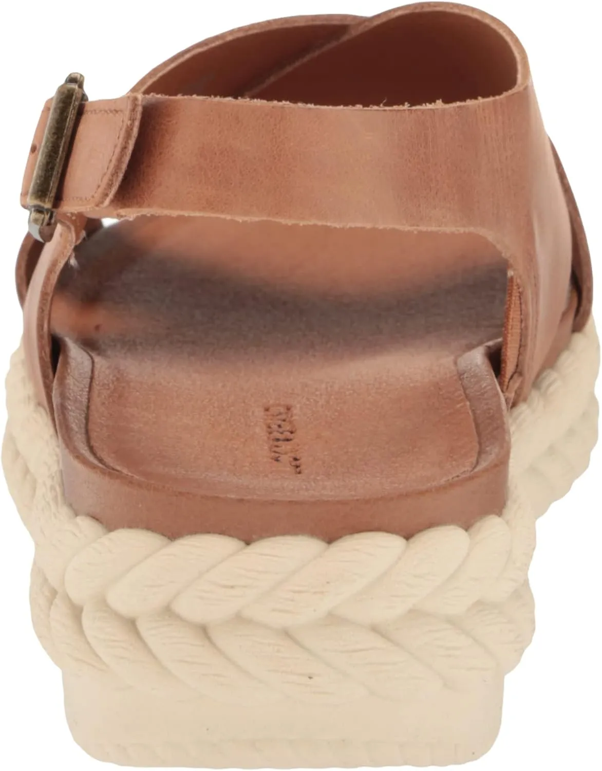 Lucky Brand Women's Laythan Backstrap Platform Sandal Wedge