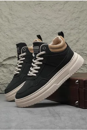 Men's high-top Sneakers, Skateboarding, Casual Shoes, Fashion Sneakers, Sneakers, Cargo Shoes Skate Shoes