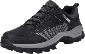 Men's Hiking Shoe Walking Running Shoes for Men with Arch Support Fashion Outdoor Low-Top Sneakers Slip on Tennis Athletic Gym Workout Training Shoes