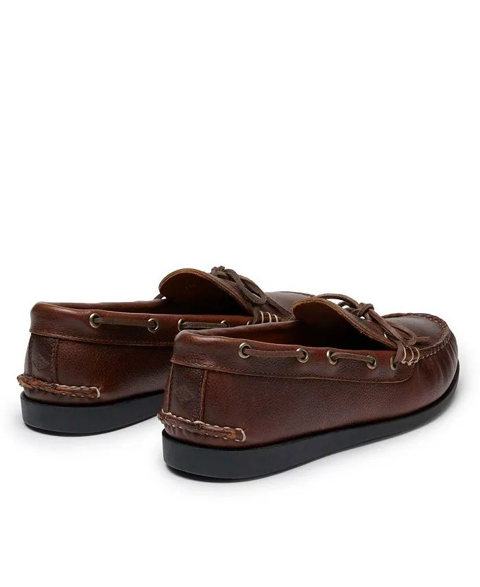 Men's Quoddy Canoe Shoes Brown pebble