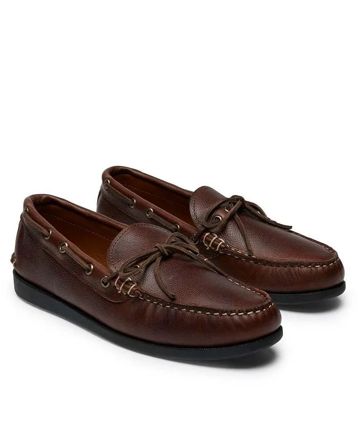 Men's Quoddy Canoe Shoes Brown pebble