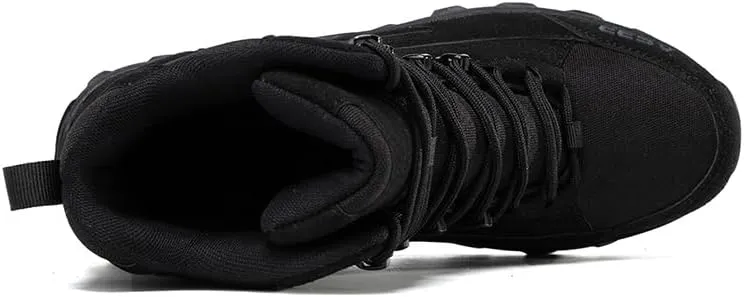Men's Waterproof Hiking Boots Lightweight Outdoor Trekking Shoes for Men Durable Traction Hiking Footwear for Mountain Camping and Trail Water repellent