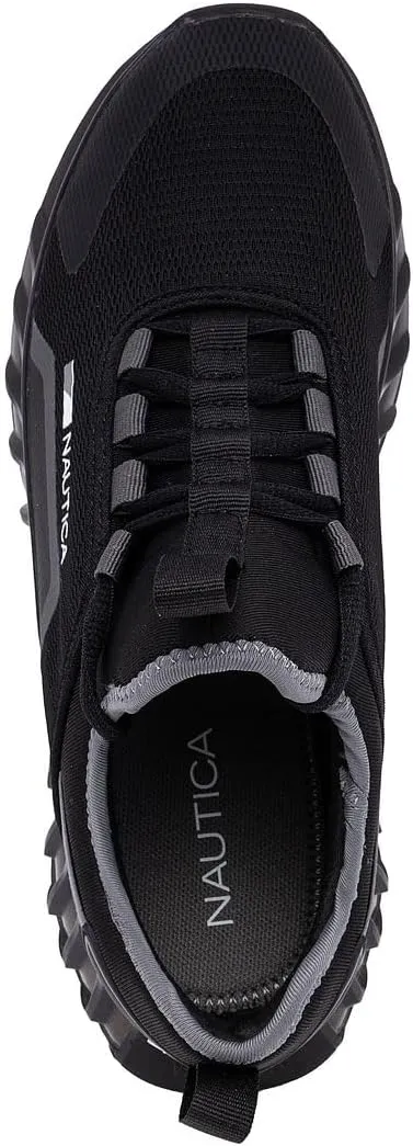 Nautica Men's Casual Fashion Sneakers  Lightweight Lace-Up Athletic Walking Shoes for Gym & Tennis, Comfortable
