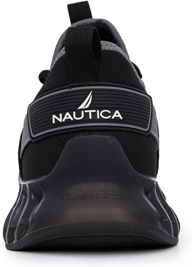 Nautica Men's Casual Fashion Sneakers  Lightweight Lace-Up Athletic Walking Shoes for Gym & Tennis, Comfortable