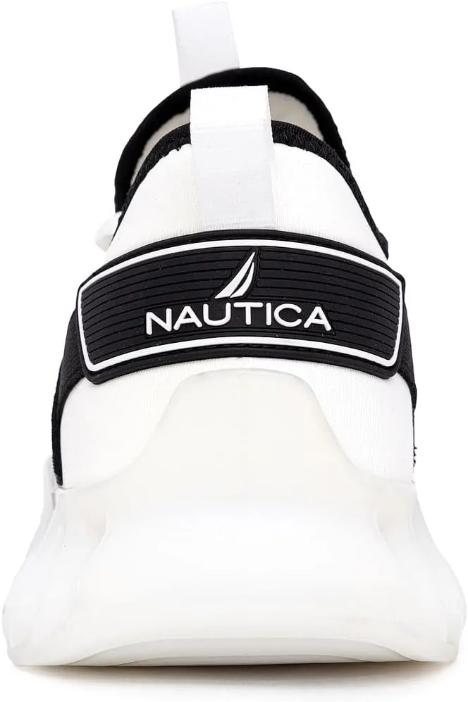 Nautica Men's Casual Fashion Sneakers  Lightweight Lace-Up Athletic Walking Shoes for Gym & Tennis, Comfortable