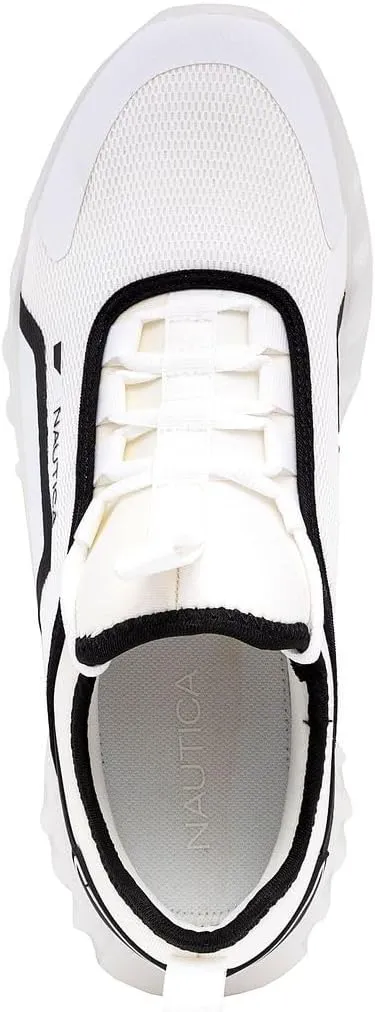 Nautica Men's Casual Fashion Sneakers  Lightweight Lace-Up Athletic Walking Shoes for Gym & Tennis, Comfortable