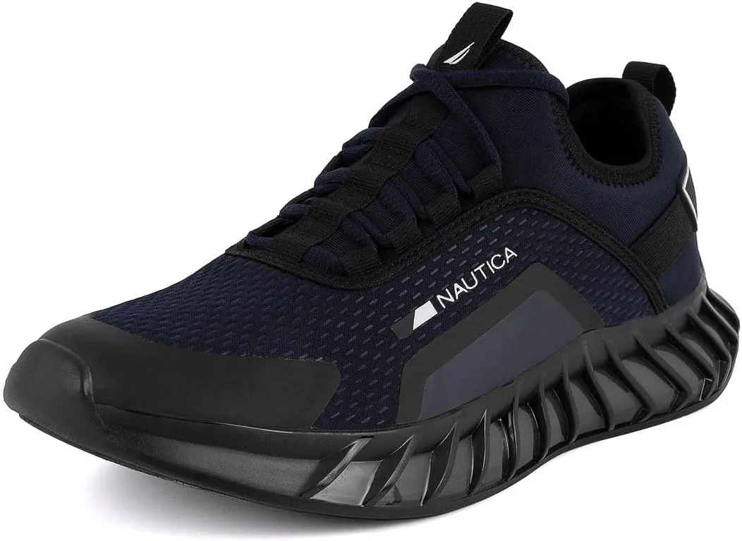 Nautica Men's Casual Fashion Sneakers  Lightweight Lace-Up Athletic Walking Shoes for Gym & Tennis, Comfortable
