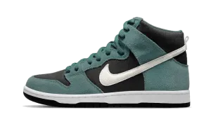 Nike SB Dunk High Green Suede
