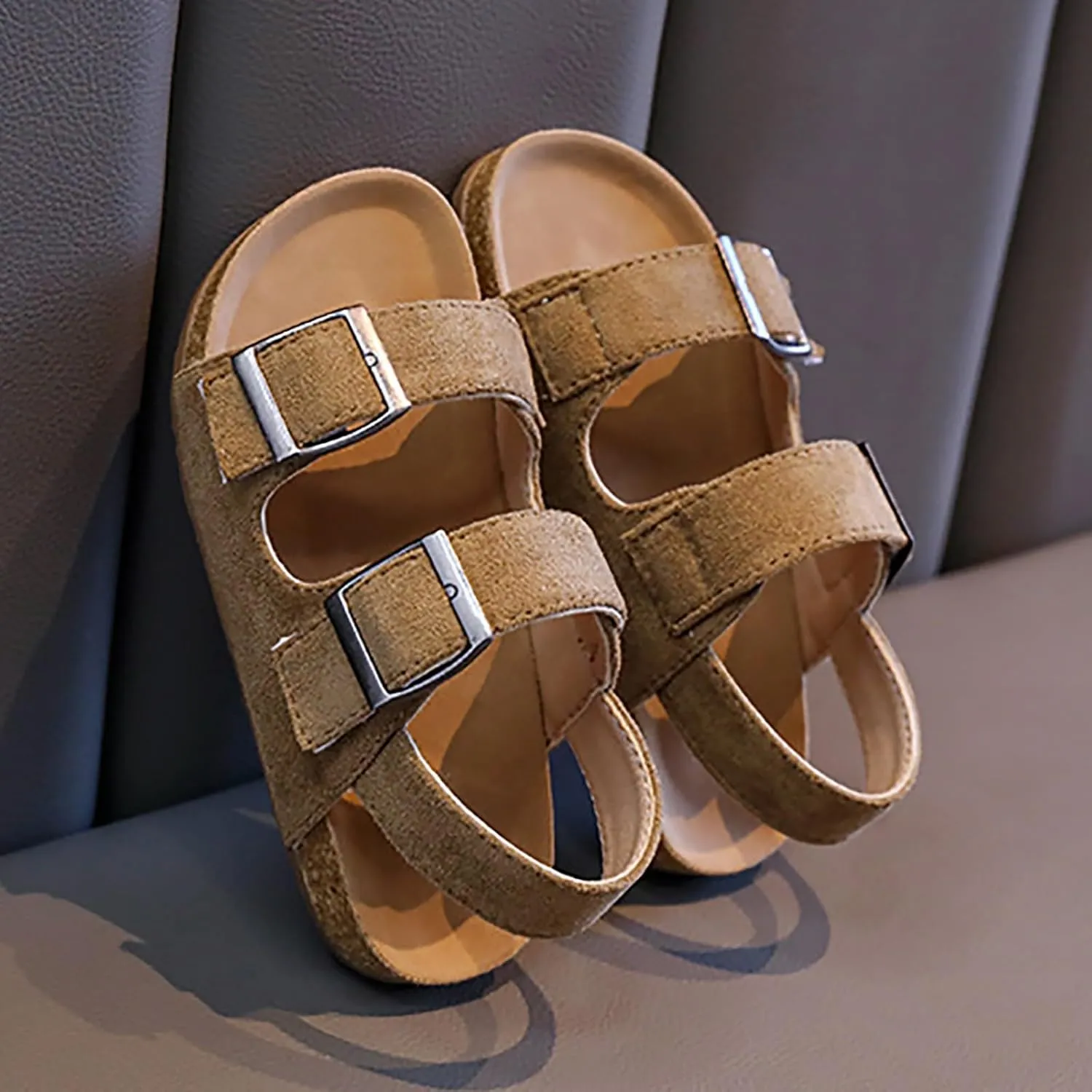 Open Toe Sandals Children Shoes Fashion Flower Thick Soled Sandals Soft Sole Comfortable Princess
