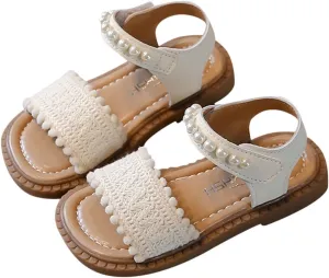 Sandals for Girls Dressy: Comfortable Flats Sandal Open Toe Ankle Strap Walking Shoes Summer Footwear