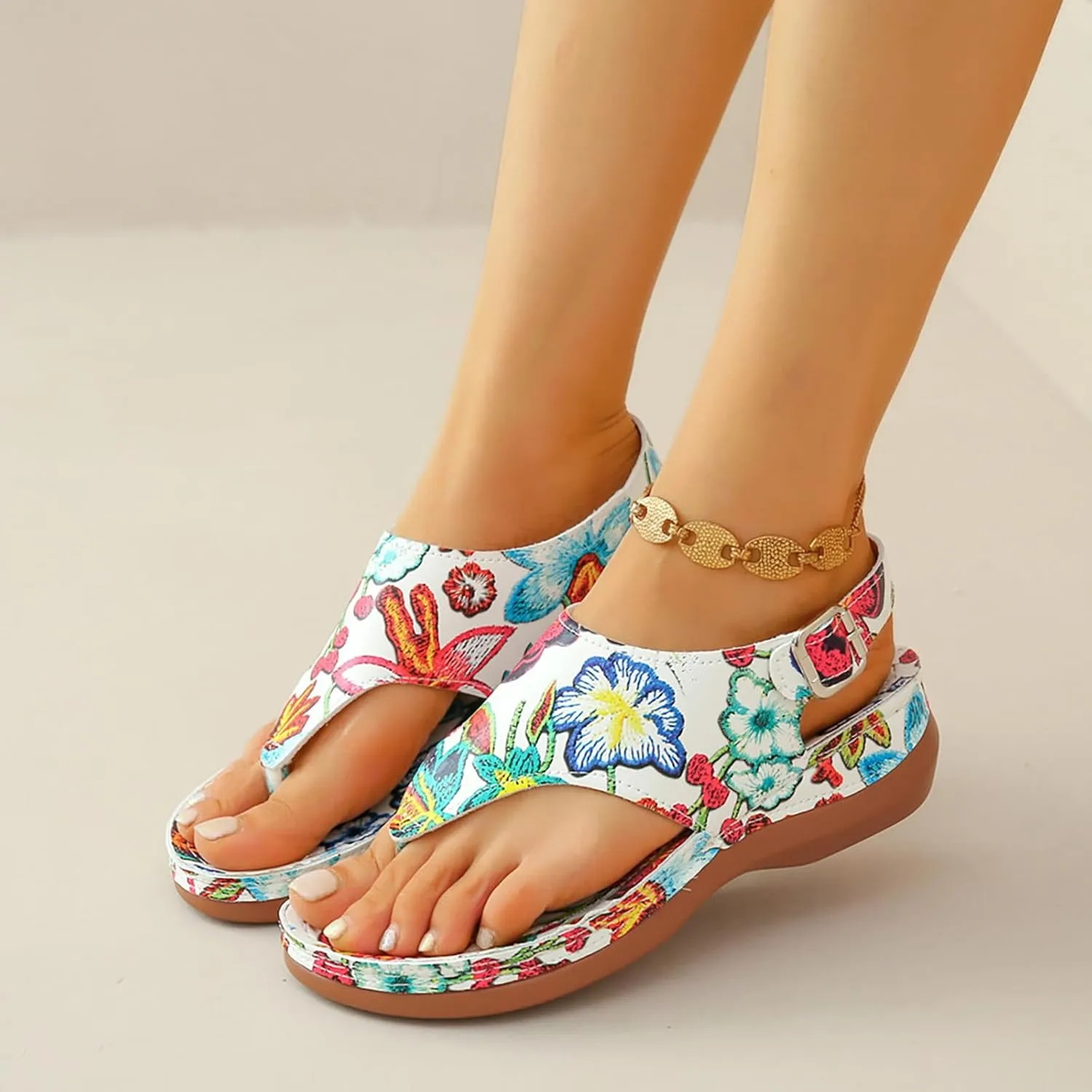 Sandals for Women 2024 Summer Waterproof Hiking Womens Sandals Comfortable Walking Outdoor Athletic Sandals
