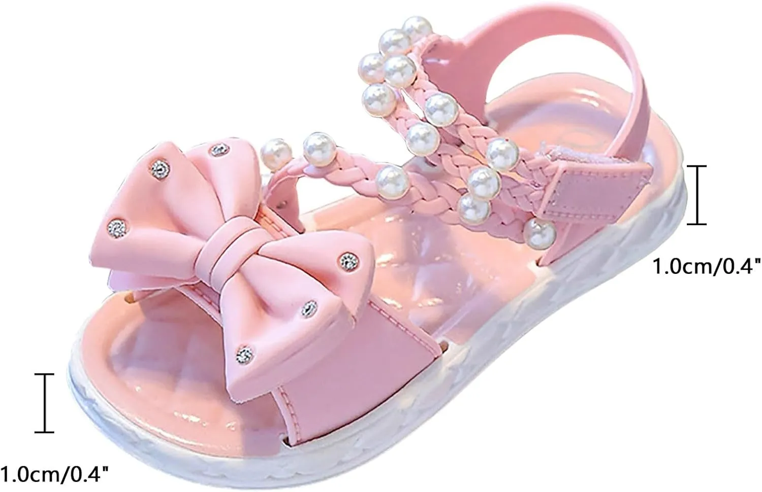 Sandals Shoe for Big Kid Summer Girls Shoes Comfortable Thick Soled Open Toed Sandals Fashionable Beach
