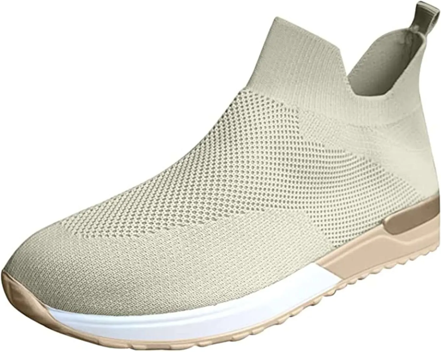 Shoes For Women Sneakers Trendy Slip On Walking Shoes Lightweight Casual Athletic Gym Comfort Fashion Tennis Running Sneakers
