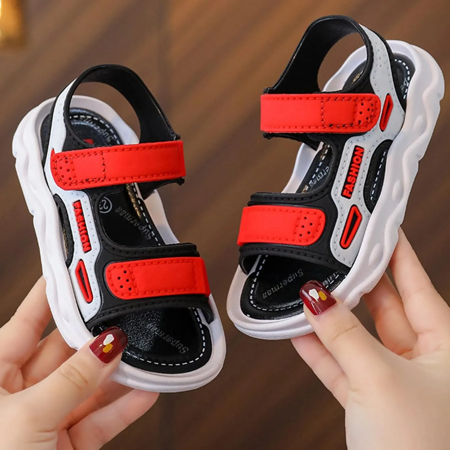 Slides Kids Shoes Boy Fashion Comfortable Beach Sandals With Soft Soles In Summer Shoes Slip on
